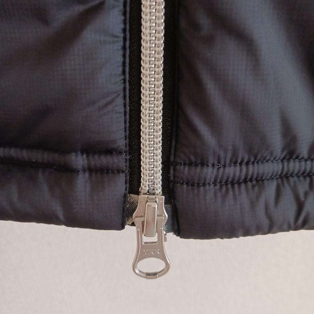 YONEX フード付きブラック中綿ベスト　レディースM