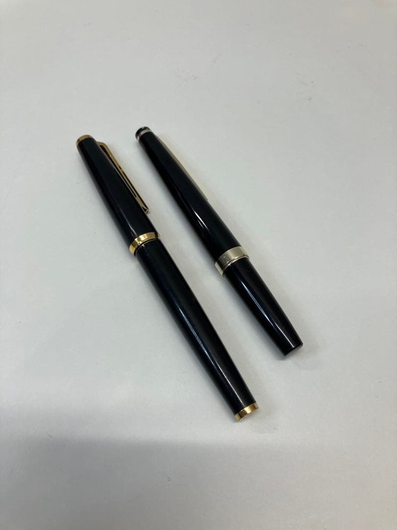 パイロット 万年筆 ブラック ゴールドペン先 18K/14K585 【3733】