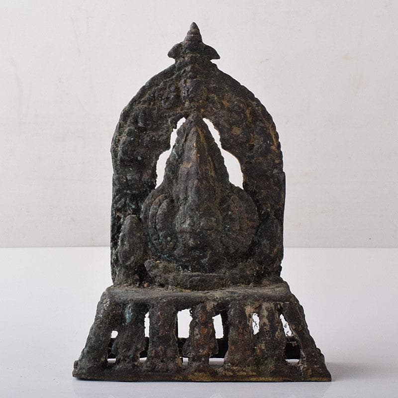 中国　古銅青銅　チベット仏　仏像　置物　　V　R8396