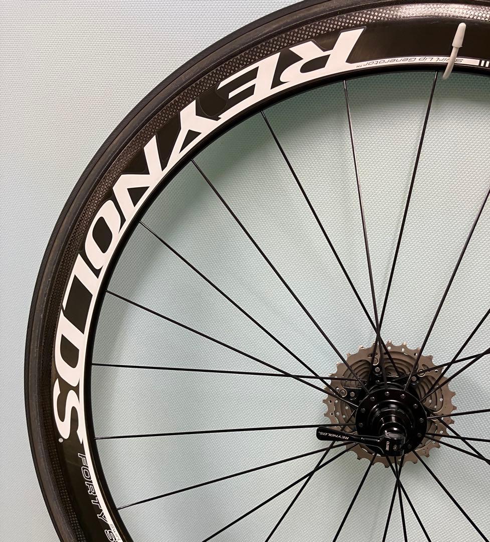 REYNOLDS 46超軽量カーボンホイール F&R チューブラー