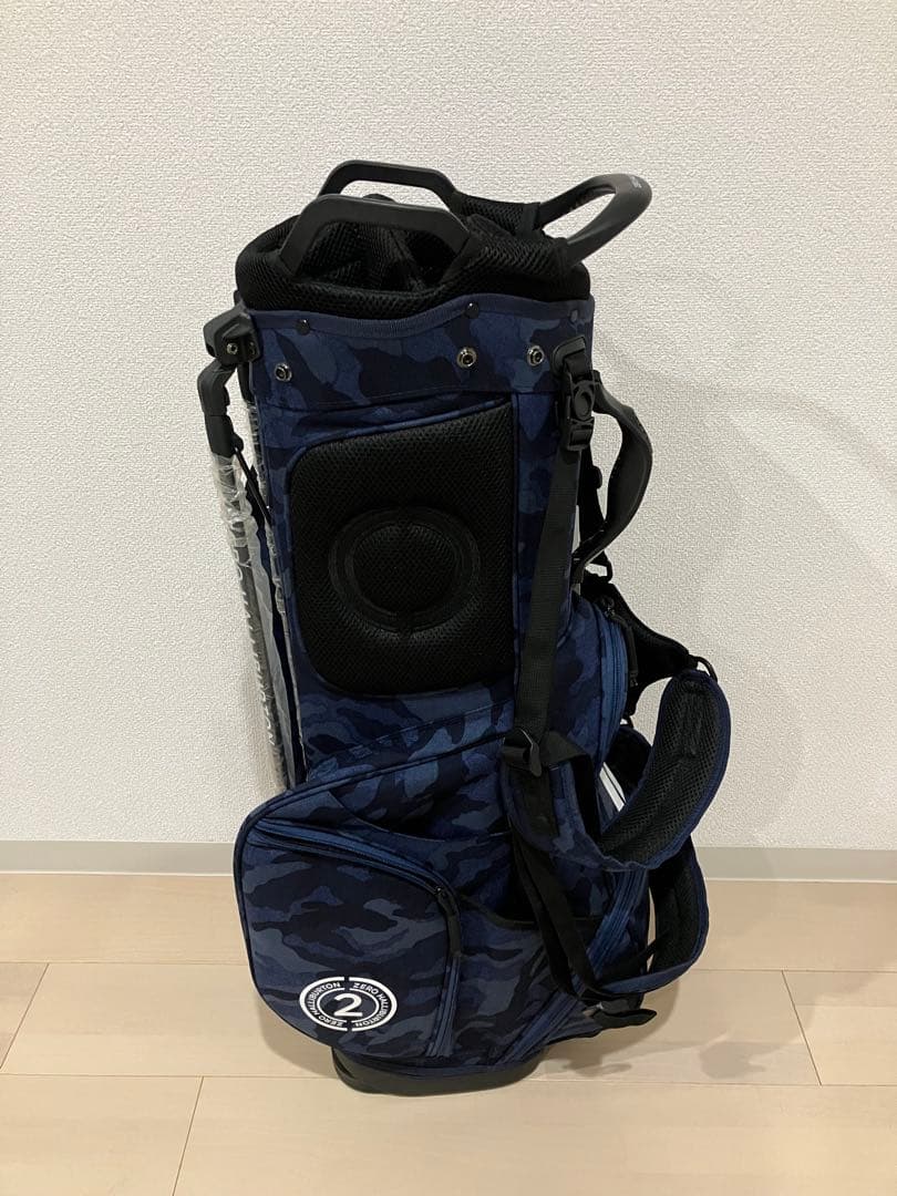 ☆新品未使用☆ZERO HALLIBURTON ゴルフバッグ ネイビーカモ