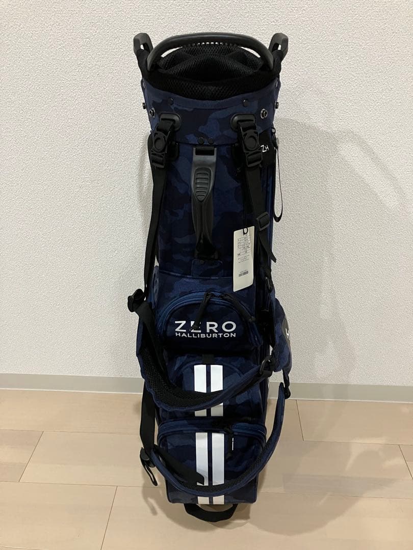 ☆新品未使用☆ZERO HALLIBURTON ゴルフバッグ ネイビーカモ