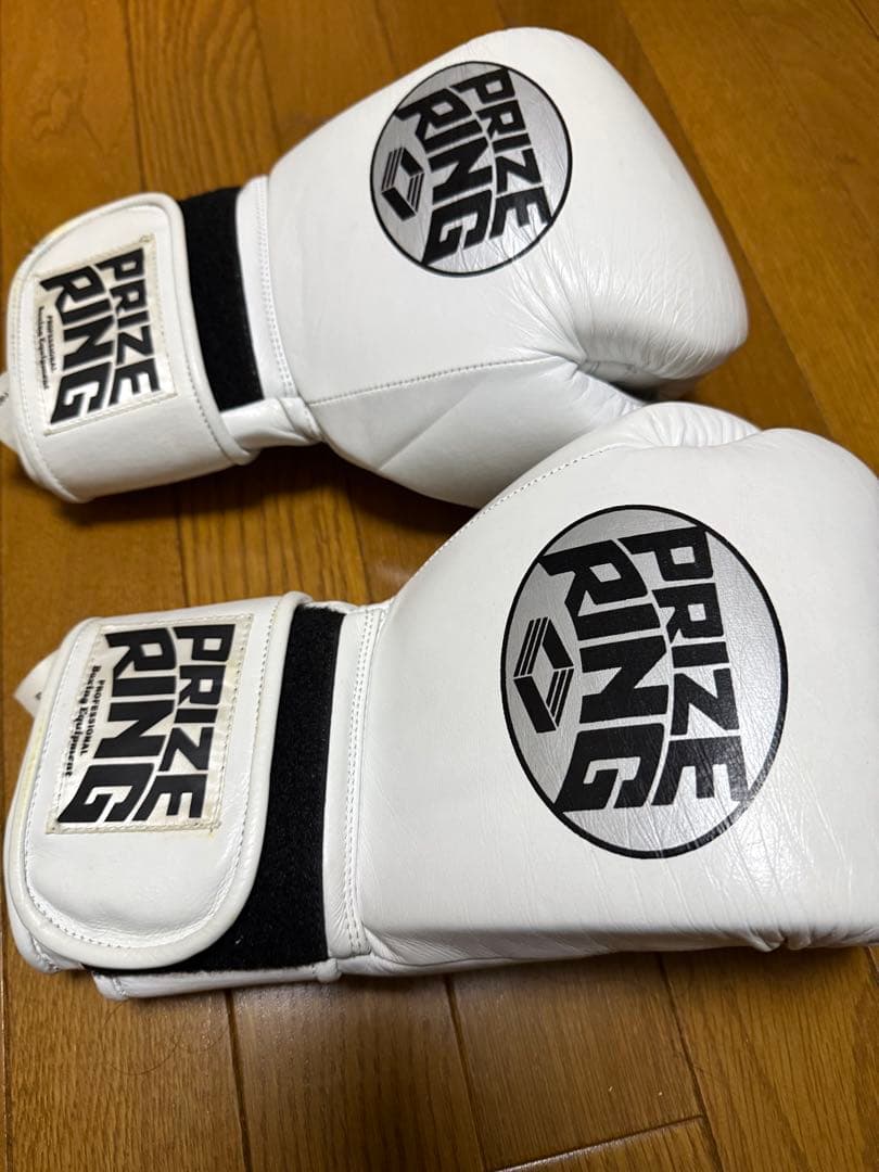 PRIZE RING ボクシンググローブ 12oz ホワイト