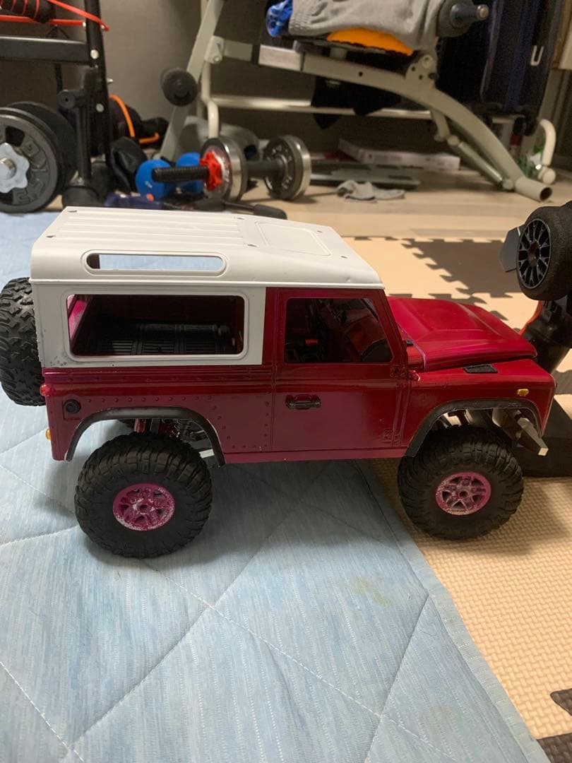 RC1/12カー アルミ製シャーシ オフロードタイヤ