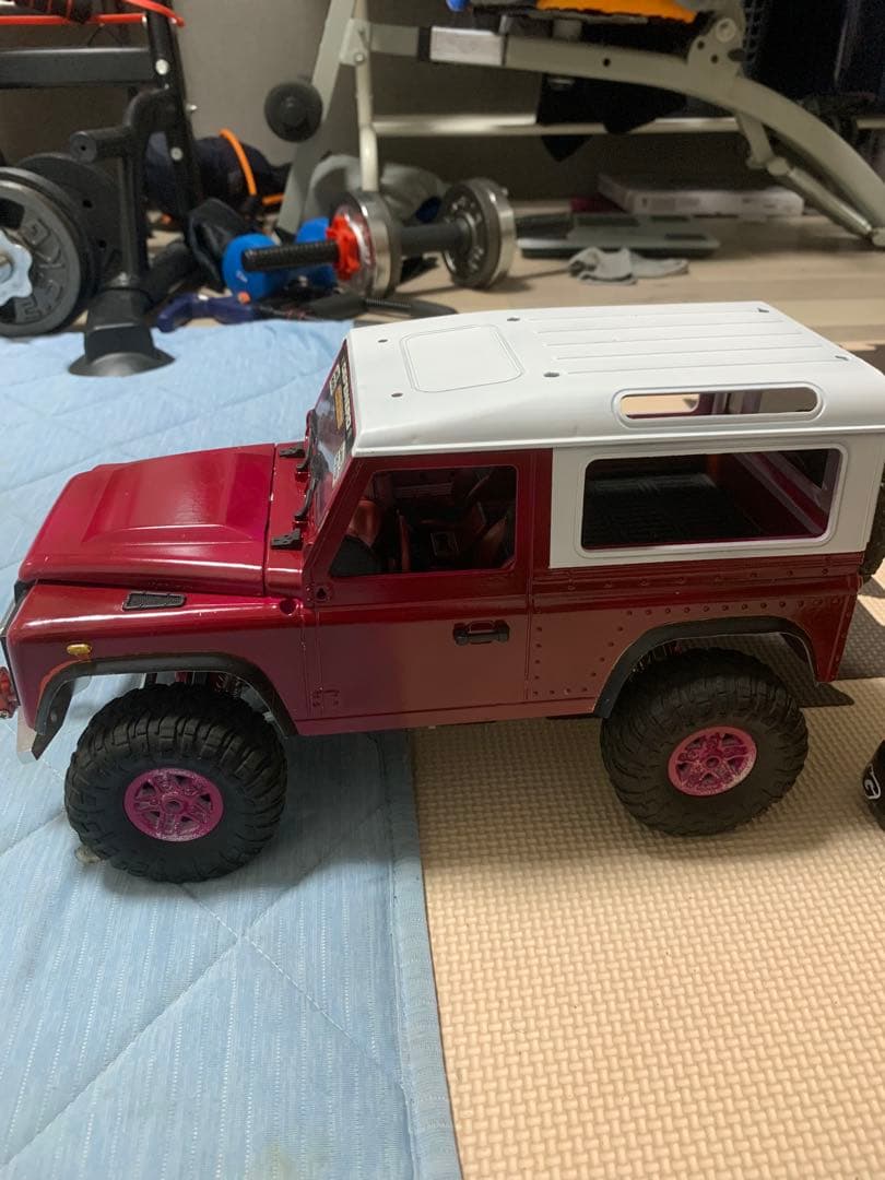 RC1/12カー アルミ製シャーシ オフロードタイヤ