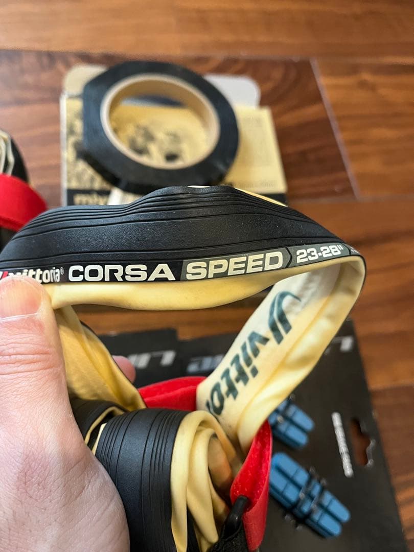 パーツ vittoria corsa speed tubular