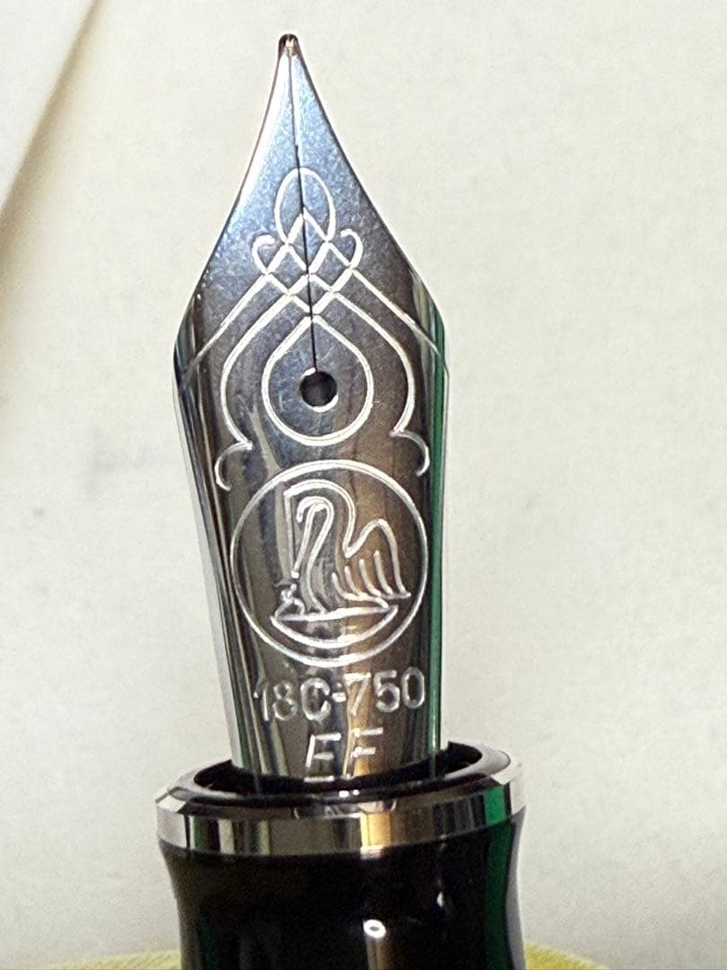 限定品　ペリカン万年筆　スーべレーン　M805 EF ブルーデューン