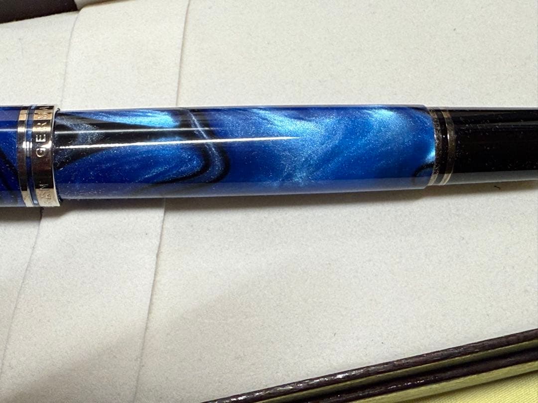 限定品　ペリカン万年筆　スーべレーン　M805 EF ブルーデューン