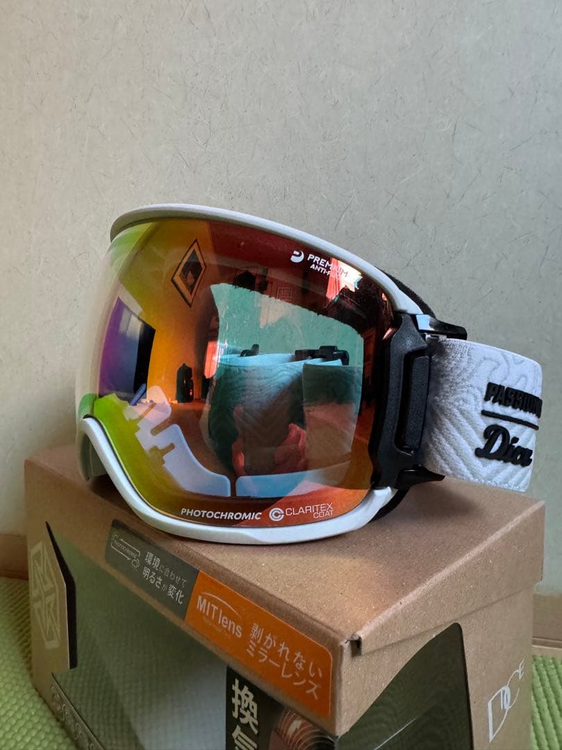 ダイス DICE スノーボードゴーグル BANK