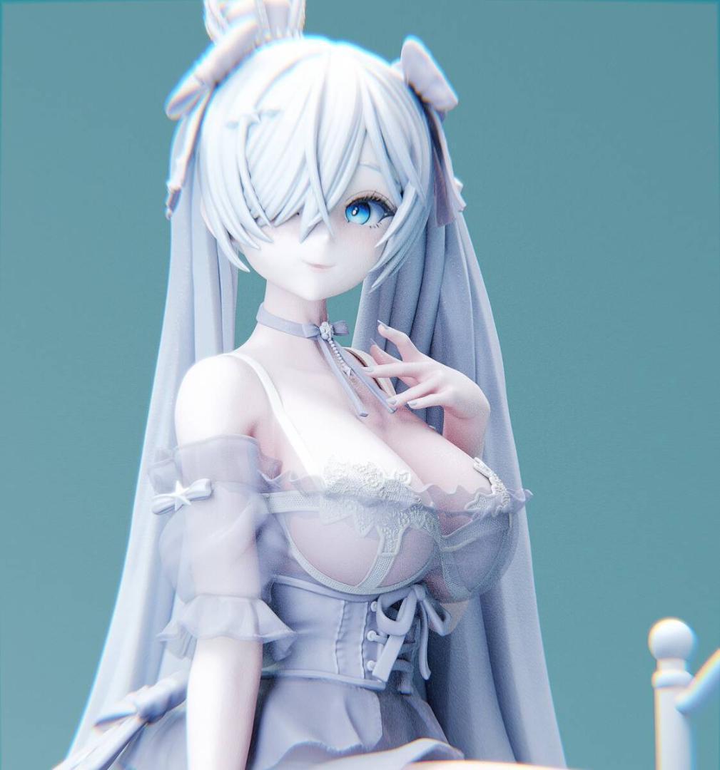 シンデレラ NIKKE　勝利の女神　ニケ　1/7　20ｃｍ ガレキ 未塗装未組立