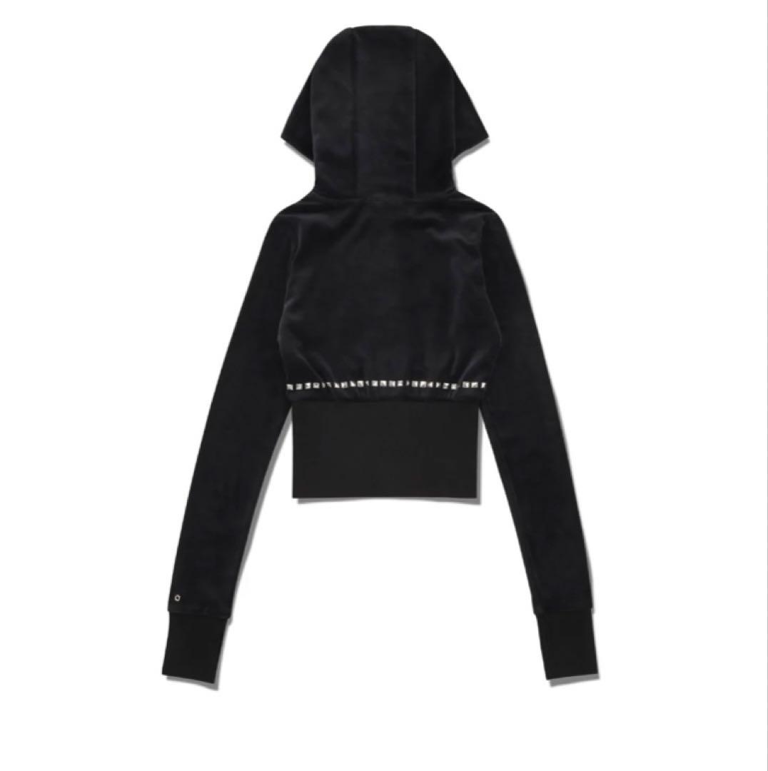 Velour Zip Hoodie Produced by XG【XSサイズ】