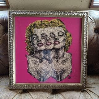 BOB　マリリンモンロー　額装　限定