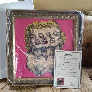 BOB　マリリンモンロー　額装　限定