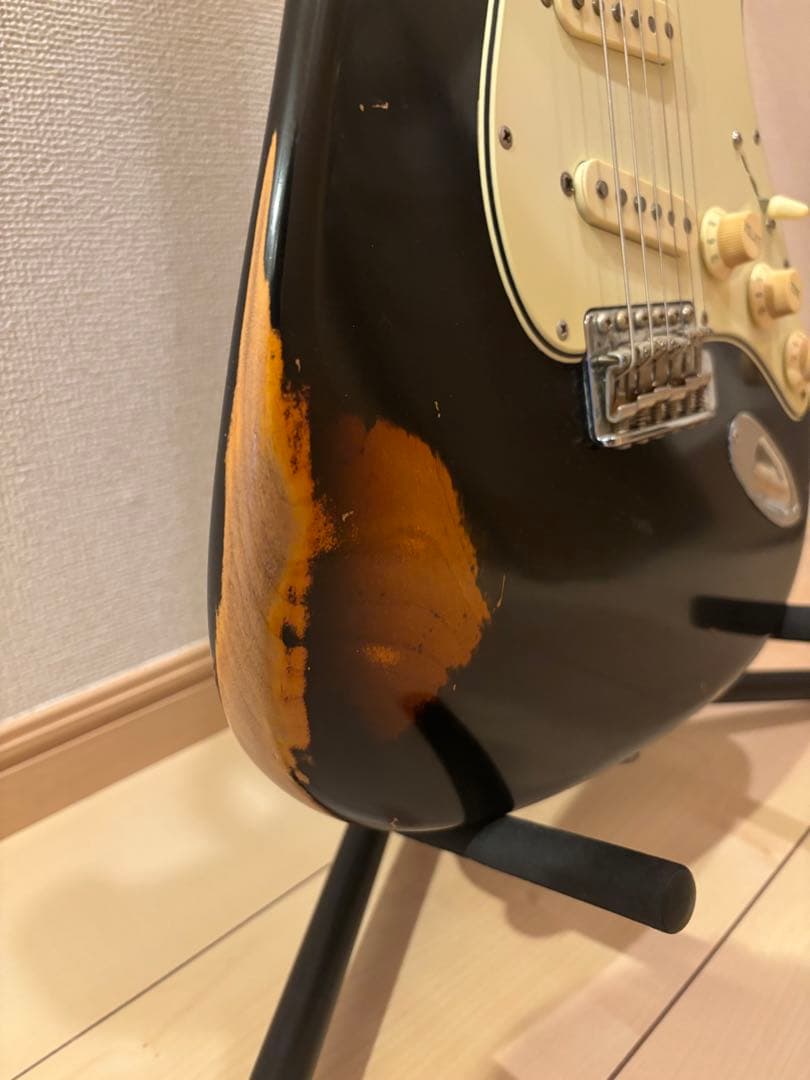 ギター momose MST1-STD/NJ BLK-Relic