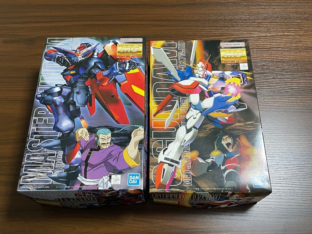 MG ゴッドガンダム&マスターガンダム