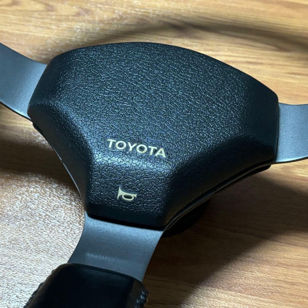 【希少】トヨタ AE86 純正 ステアリング ハンドル