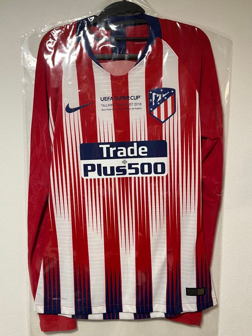 【貴重•選手用】アトレティコマドリード　#7 グリーズマン　長袖ユニフォーム