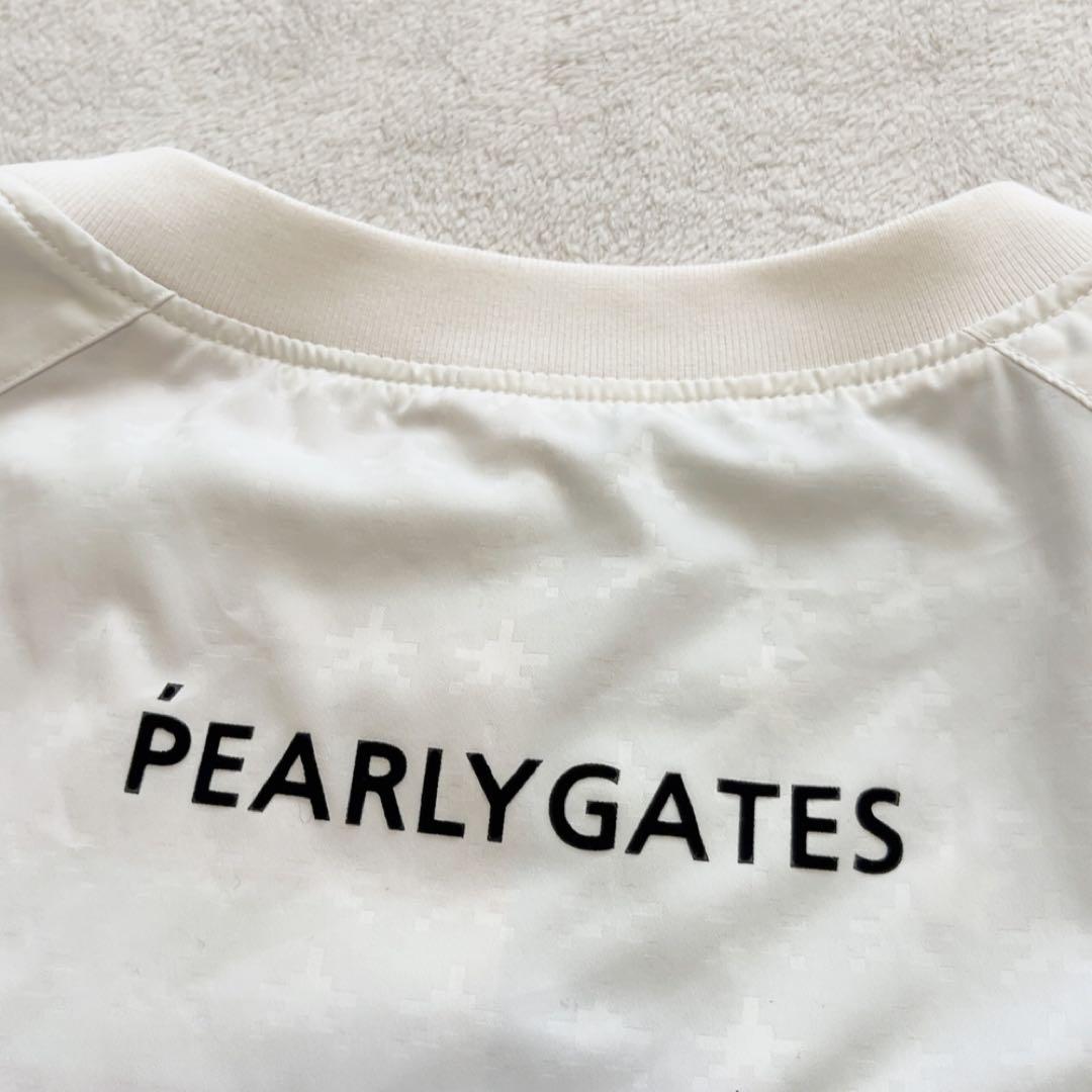 極美品　パーリーゲイツ　近年　サイズ７　３L　星条旗　蓄熱裏地　スニード 白