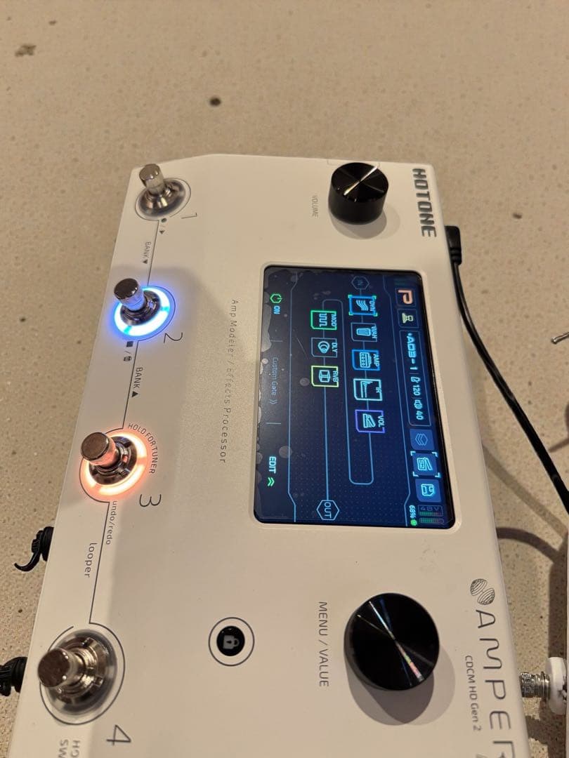 【美品】HOTONE Ampero II （ファクトリーリセット済）
