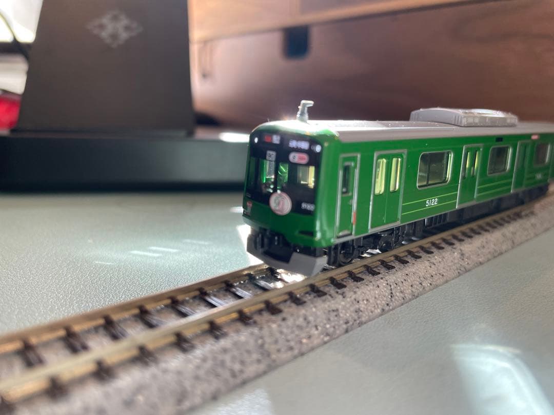 KATO 東急電鉄5000系 青ガエルラッピング 8両編成