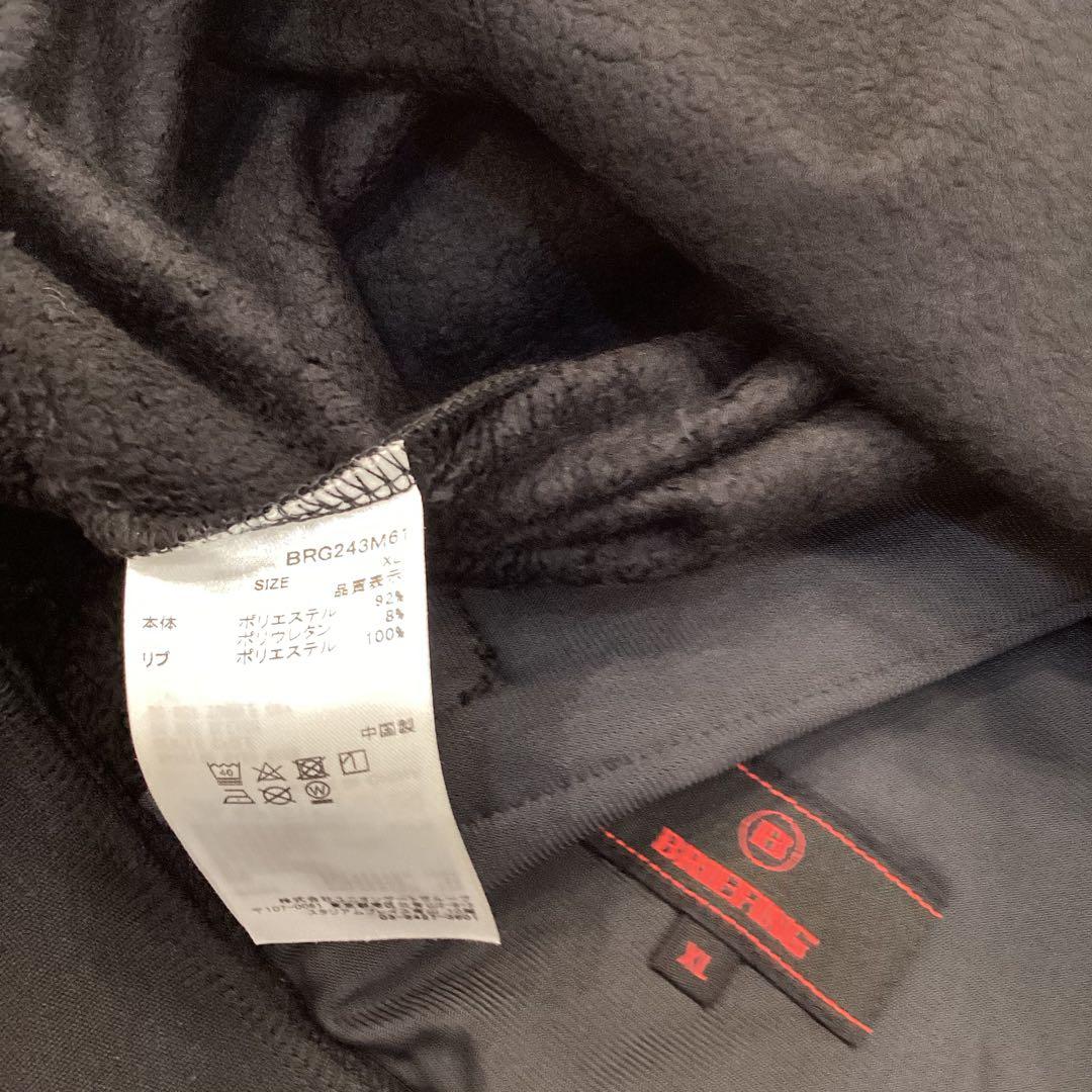 新品　MENS STRECH BACK FLEECE PARKA XL