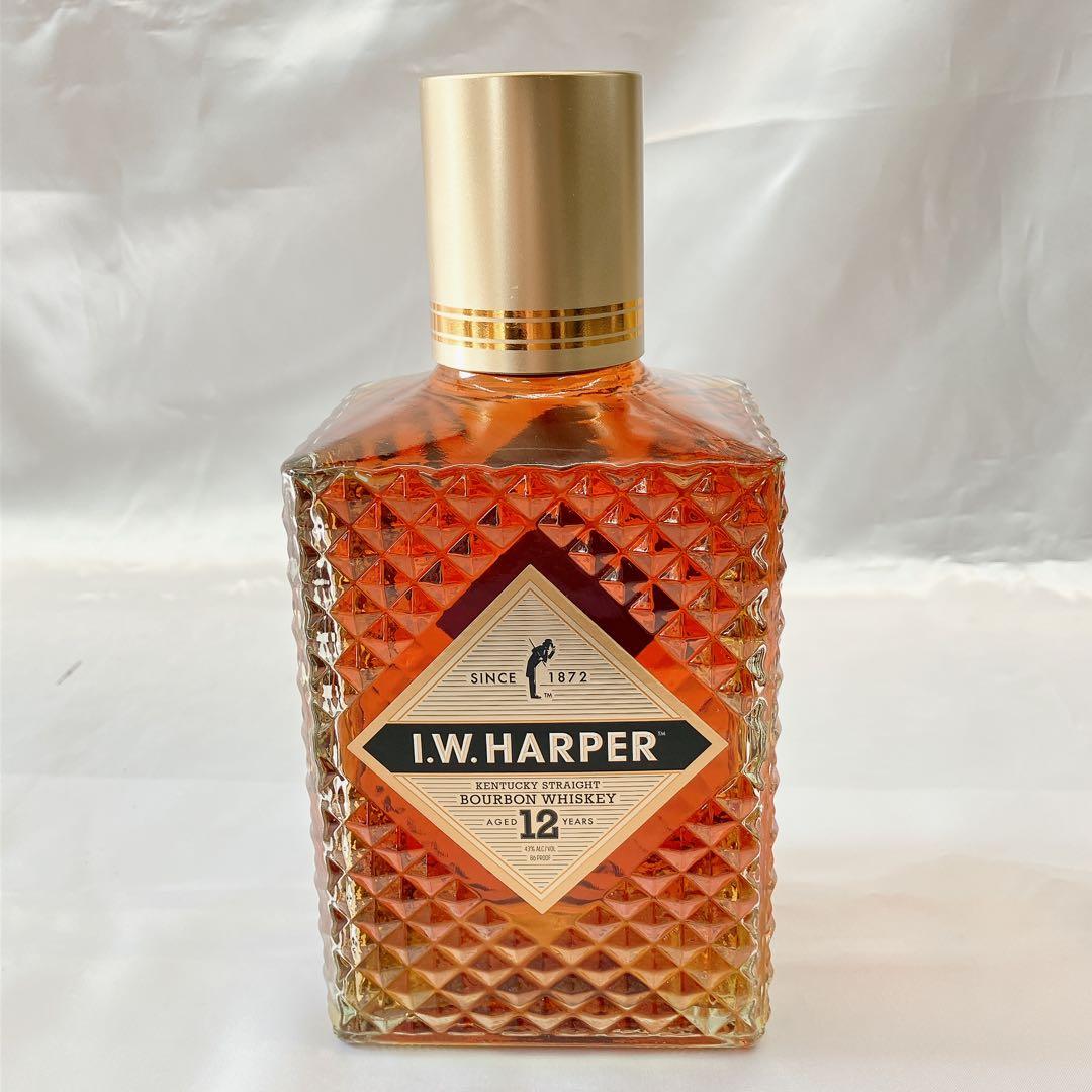 I.W. HARPER 12年 ハーパー バーボンウイスキー 箱付き 未開封