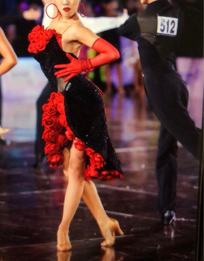 社交ダンスドレス　ラテンドレス　競技ダンスドレス