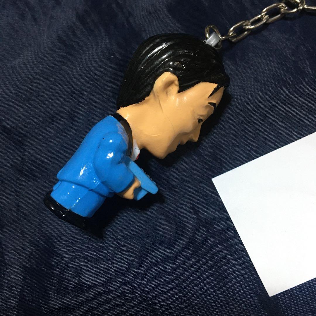 送料込み　今夜も千両箱　斉木しげる　名人ドル箱人形　キーホルダー　レトロ　グッズ