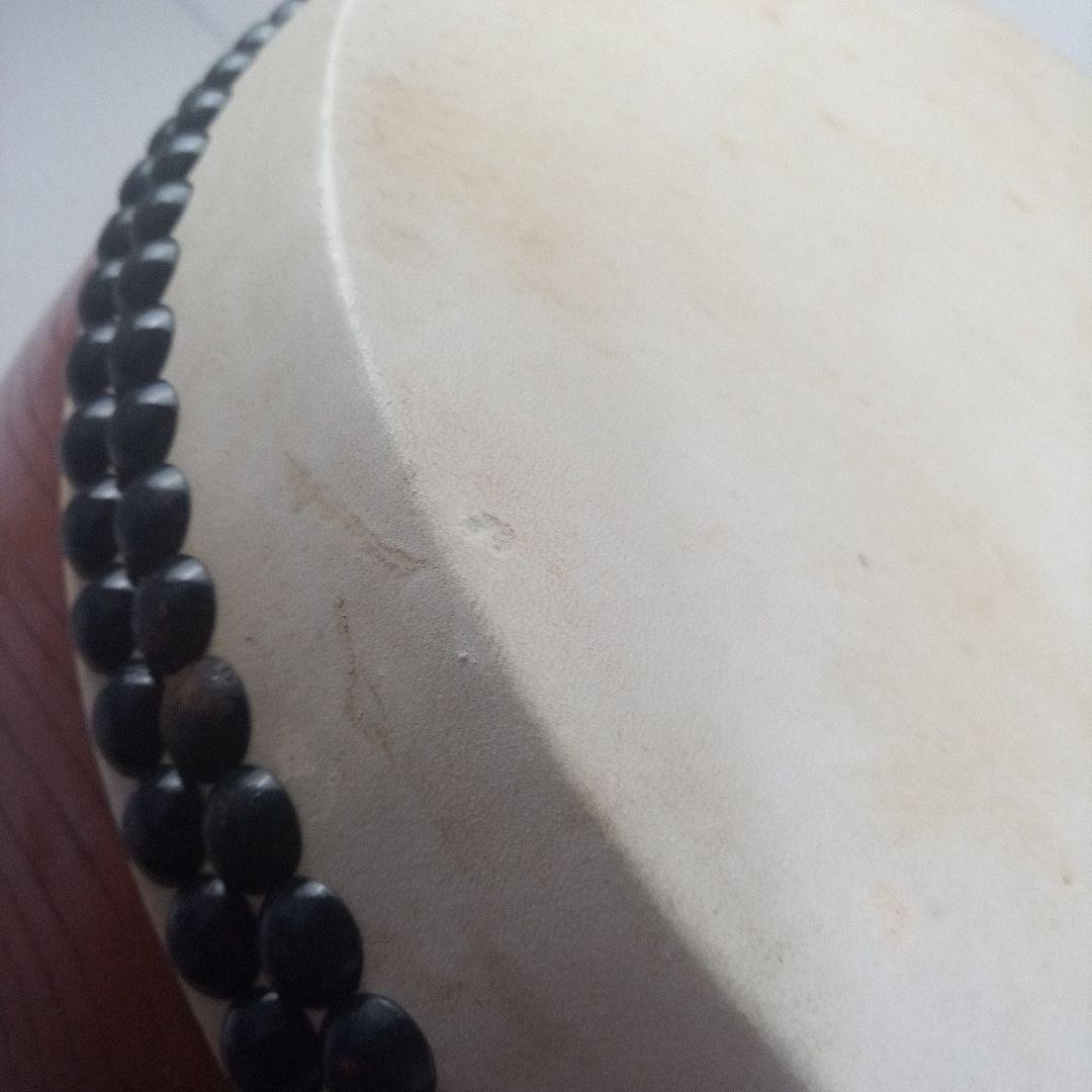 K.G【上鳴保証】和太鼓　欅切り抜き胴　台なし　*AN32