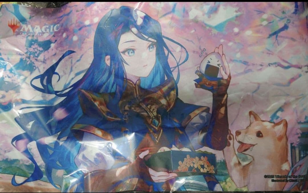 MTG 超稀少 プレイマット ナーセット 放浪皇のお花見 未開封