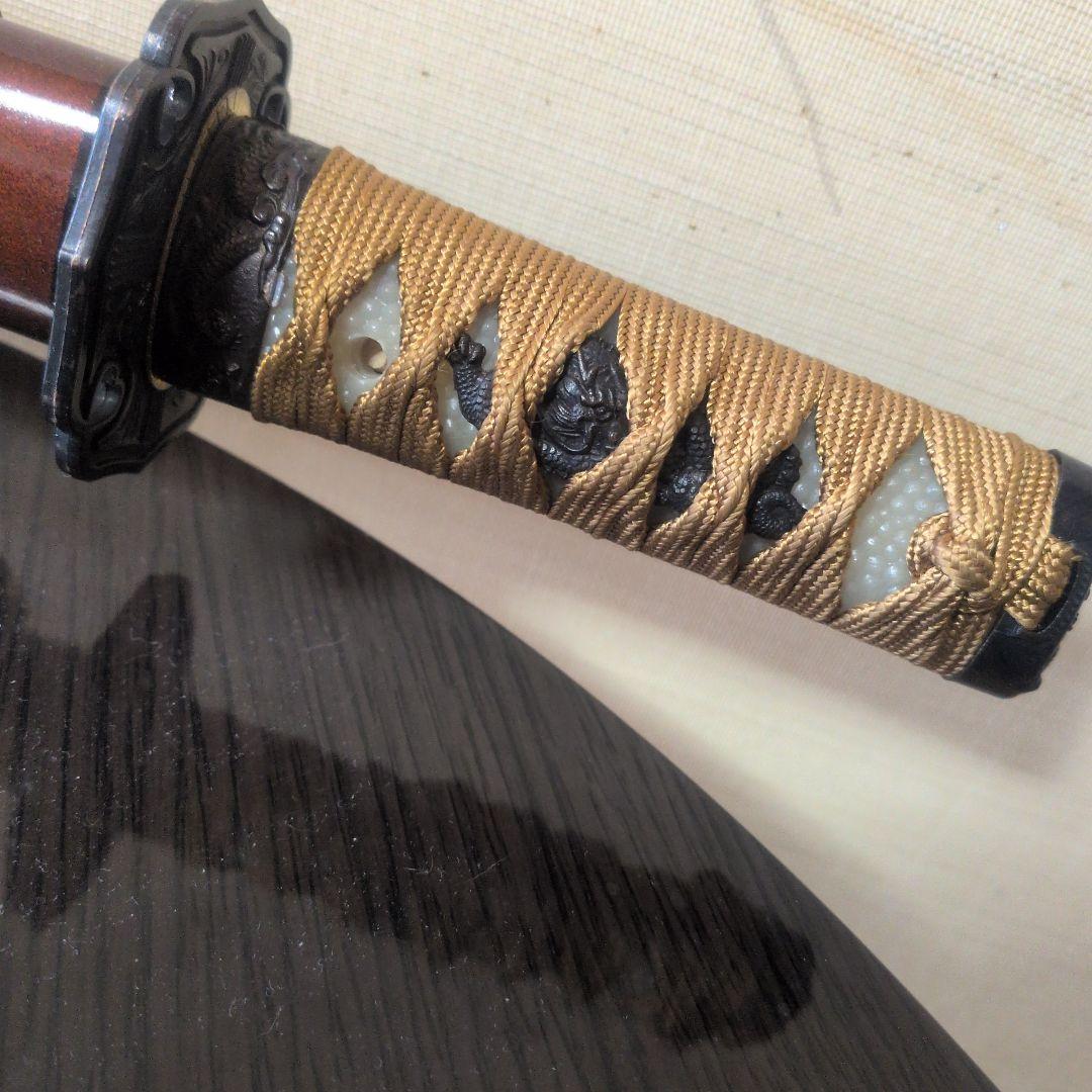 日本刀 　模造刀　 脇差 　茶鞘 　観賞用　居合刀