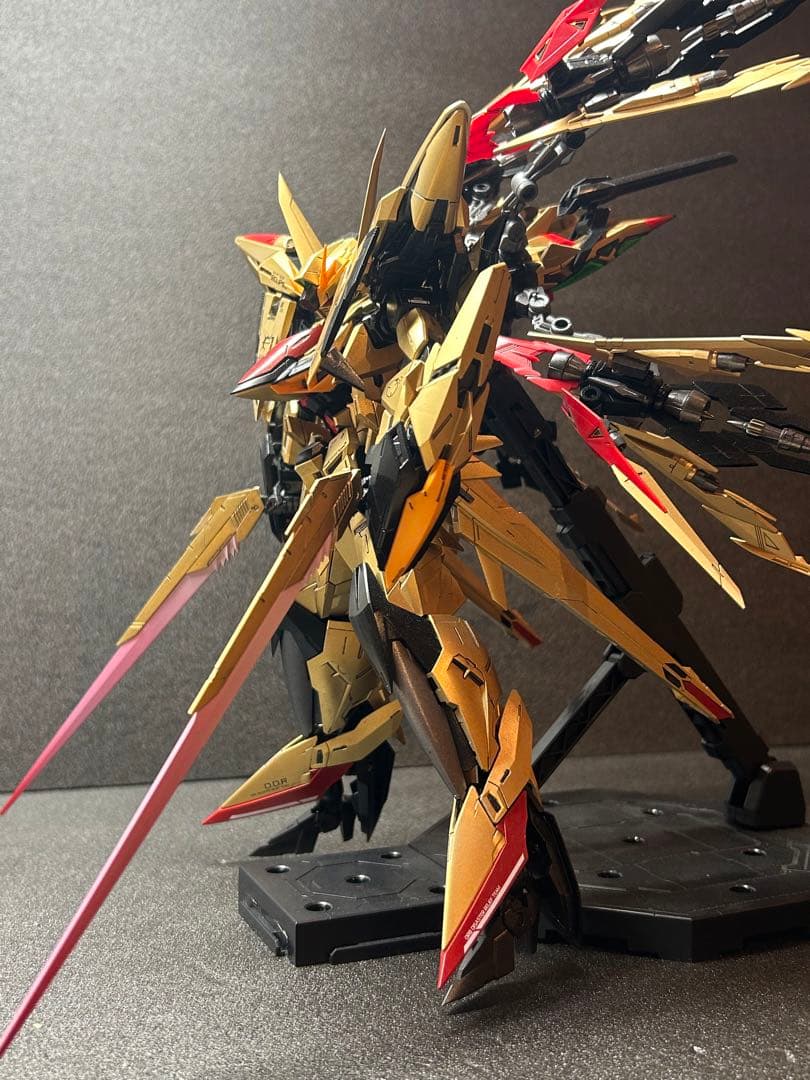 MG エクリプスガンダム&マニューバストライカー　全塗装 完成品 暁カラー