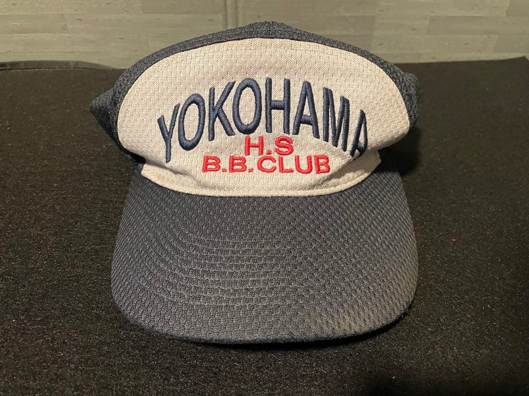 レア 横浜高校野球部 練習用 帽子 キャップ フリーサイズ