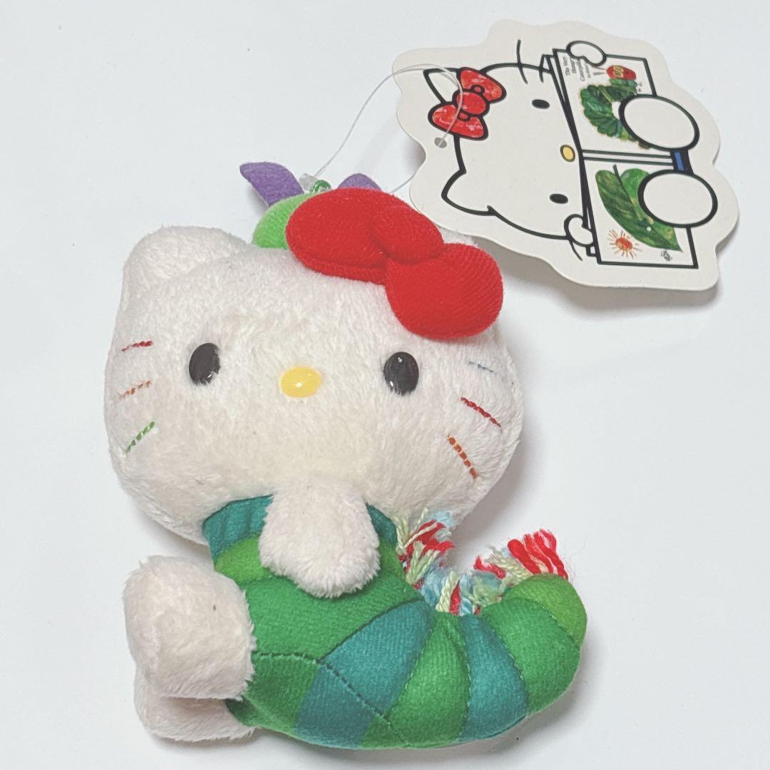 激レア　ハローキティ　はらぺこあおむし　コラボ　マスコット