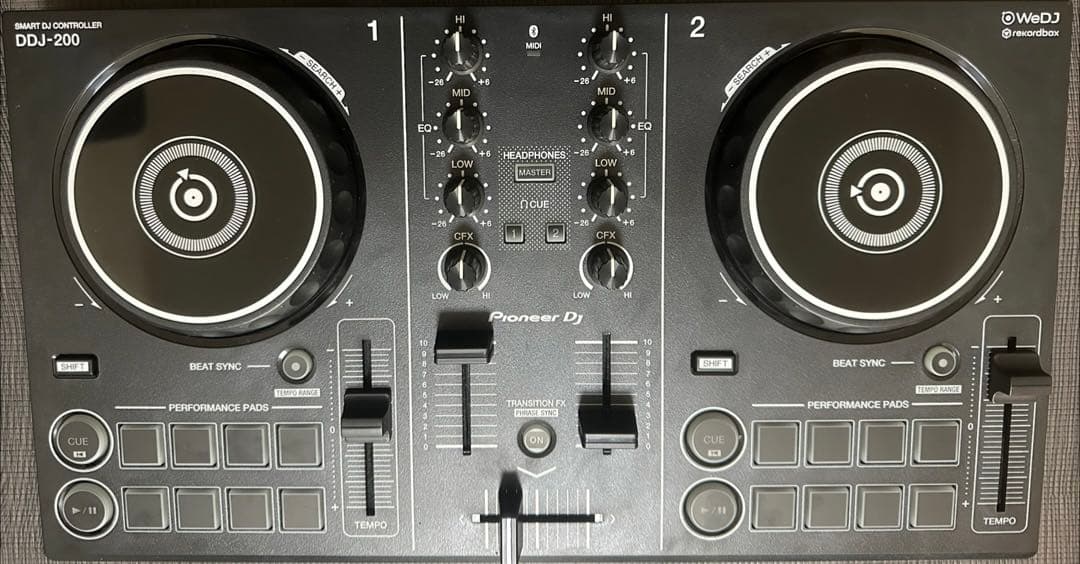 Pioneer DJ DDJ-200 DJコントローラー ジャンク品