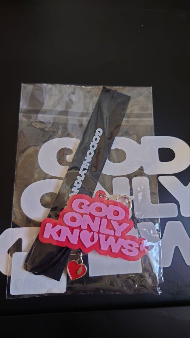 godonlyknows key chain key ring ストラップ