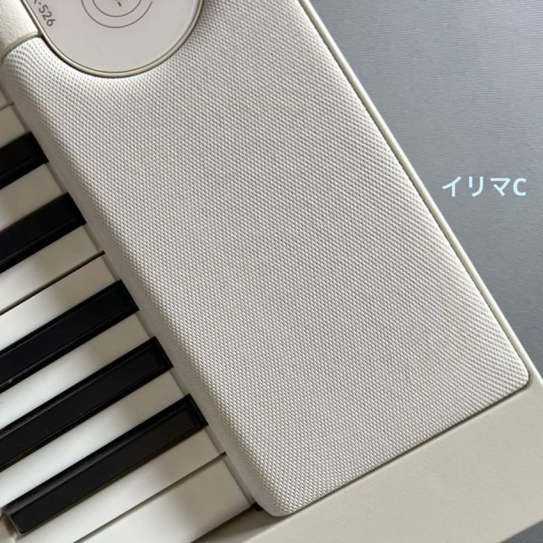 カシオ　電子ピアノ　光ナビゲーションキーボード LK-526　CASIO