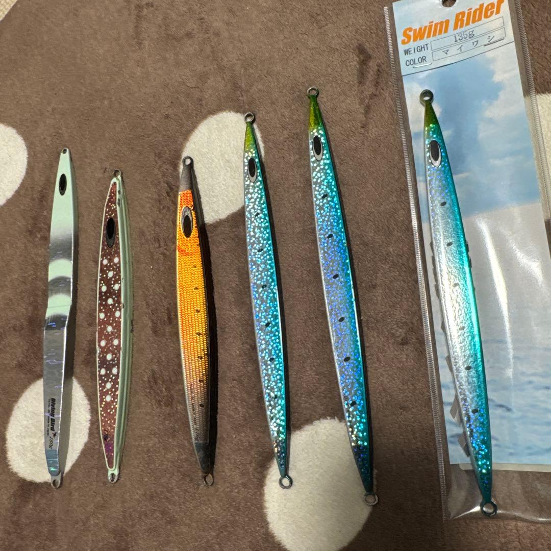 ネイチャーボーイズ　鉄ジグ　メタルジグ 6個セット 多色