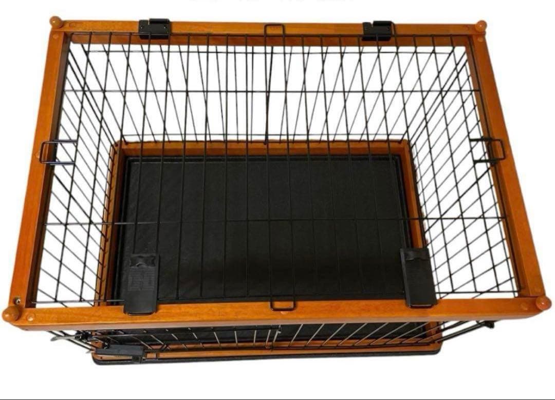 【美品】トレー付き木製ケージ NEO CG-0007 ライトブラウン 天然木