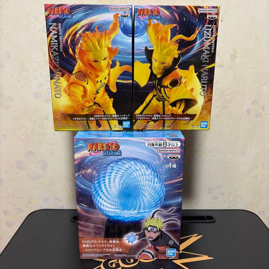 NARUTO フィギュアセット LEDライト付き