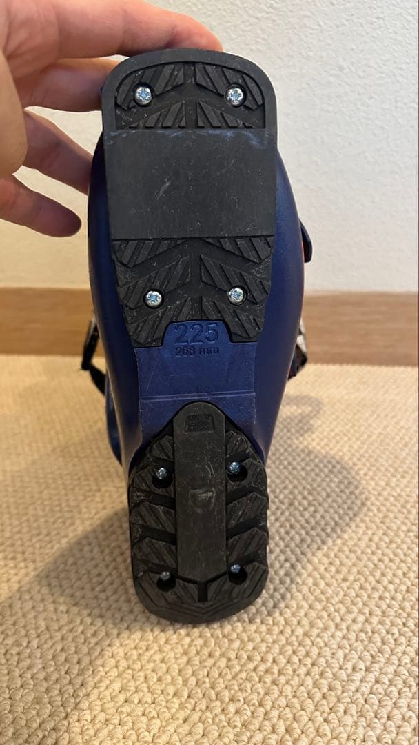 Lange RSJ60 ジュニアスキーブーツ 使用3日間　BMZインソール付き