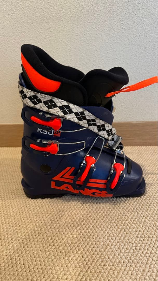 Lange RSJ60 ジュニアスキーブーツ 使用3日間　BMZインソール付き