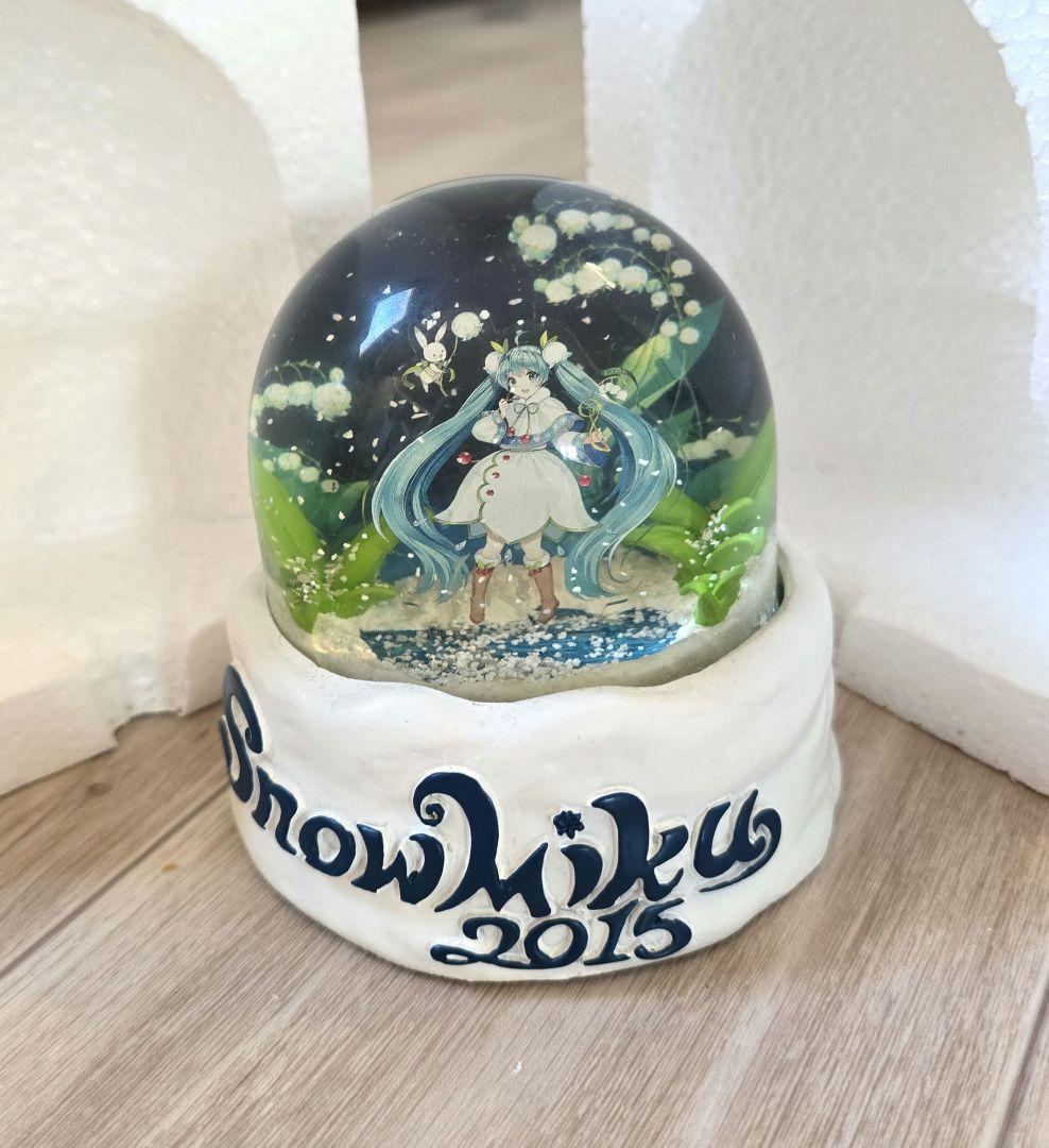 初音ミク　スノードーム　2015年　Miku
