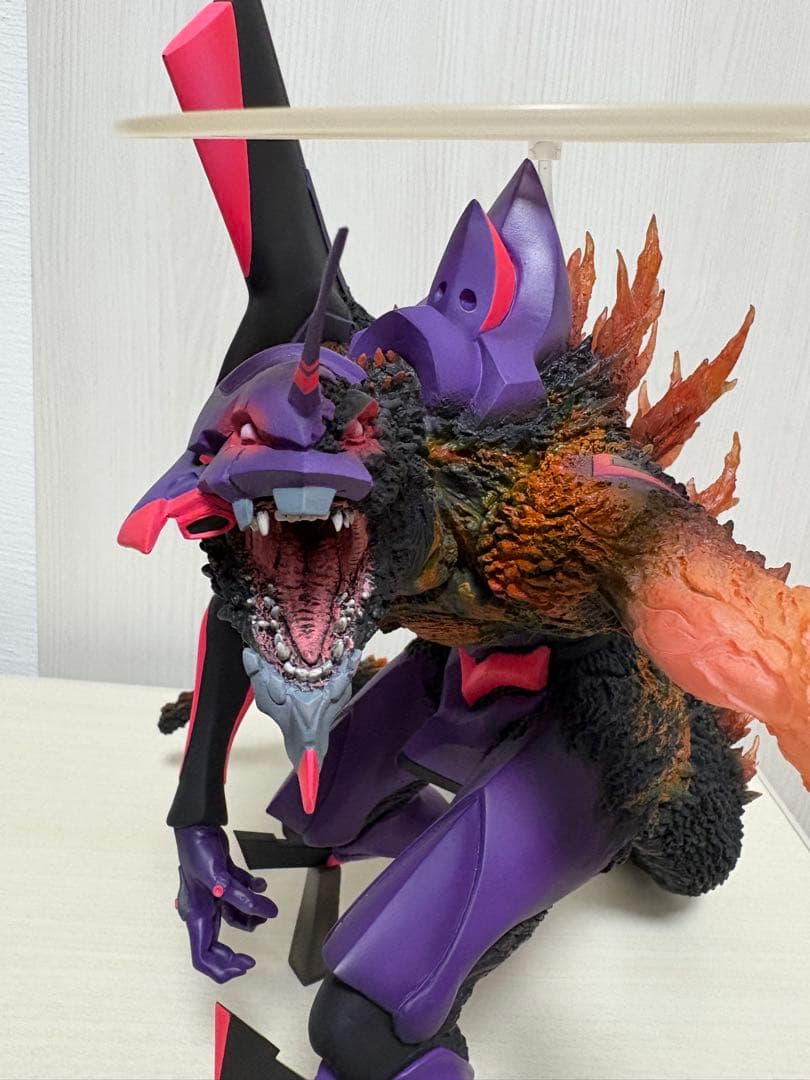 デ*コ様 ゴジラ対エヴァンゲリオン 東宝30cm エヴァ初号機 バーニングG覚醒