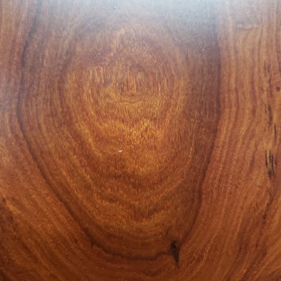 蔵出し特価　紫檀花台　無垢木材板 美しい木目模様　４３×３２×２cm