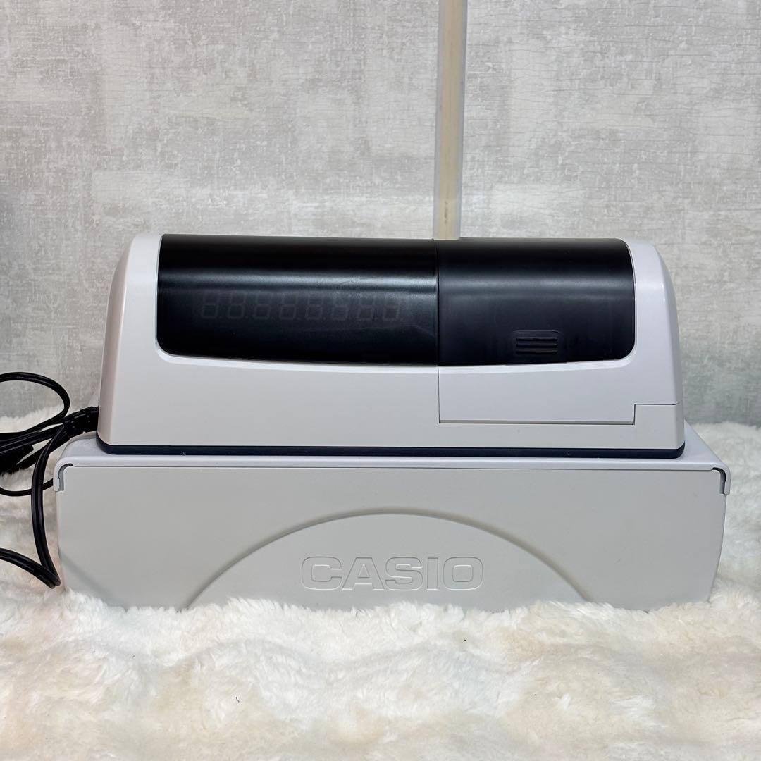 CASIO TE-M80 電子レジスター 鍵付き 美品 動作良好 カシオ
