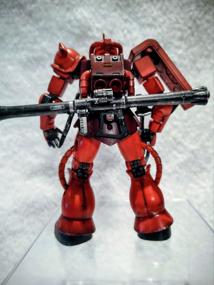 塗装済み完成品　シャア専用　セット売り　RGズゴック　HGザクⅡ HGゲルググ