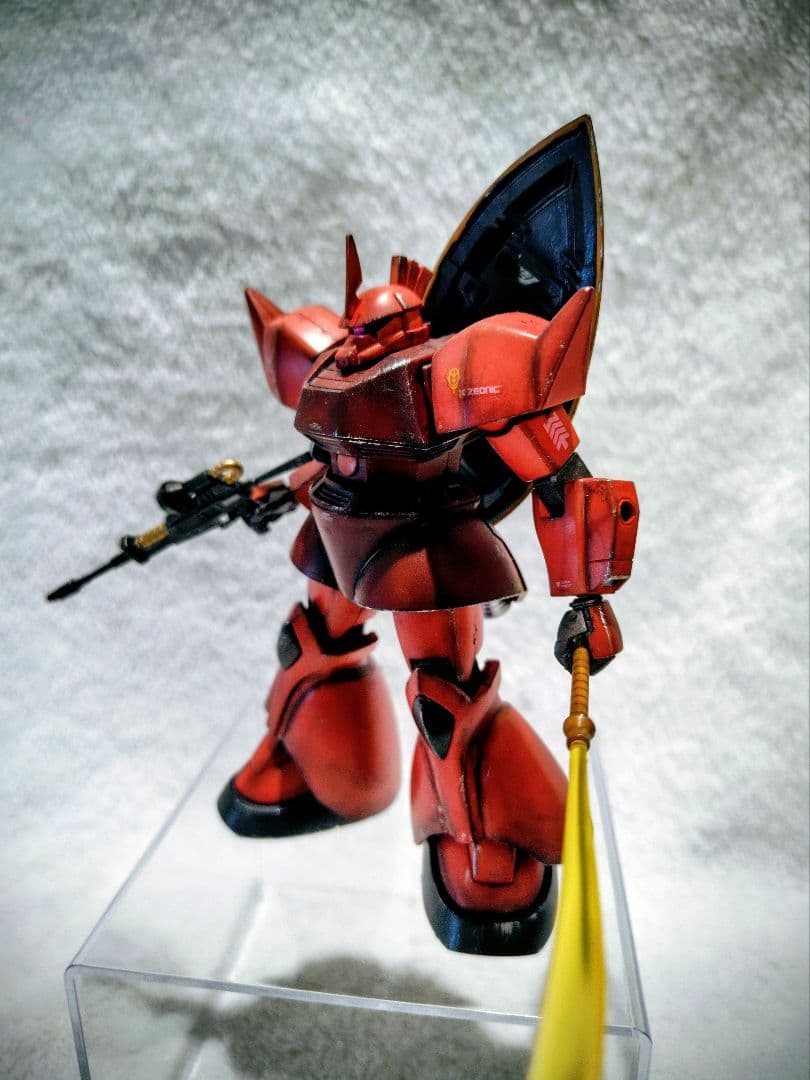 塗装済み完成品　シャア専用　セット売り　RGズゴック　HGザクⅡ HGゲルググ