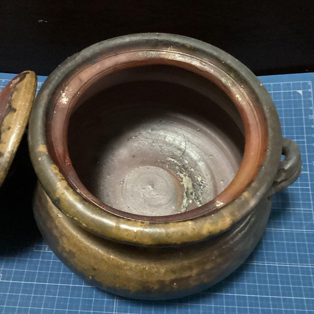 備前焼　茶道具　水指/水差