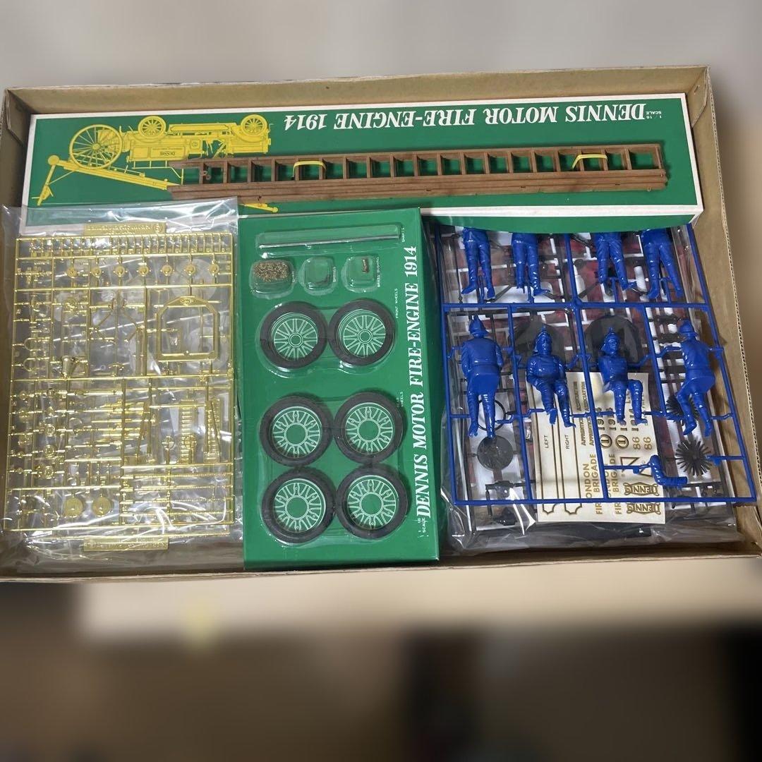 希少1914年デニス消防車1/16模型迫力満点の名作ヴィンテージキットLn199